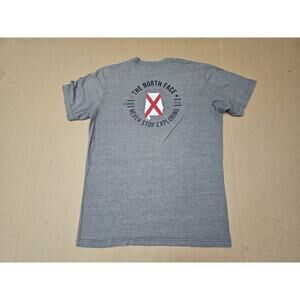 Men’s The North Face Never Stop Exploring Alabama Short Sleeve Shirt Large Gray